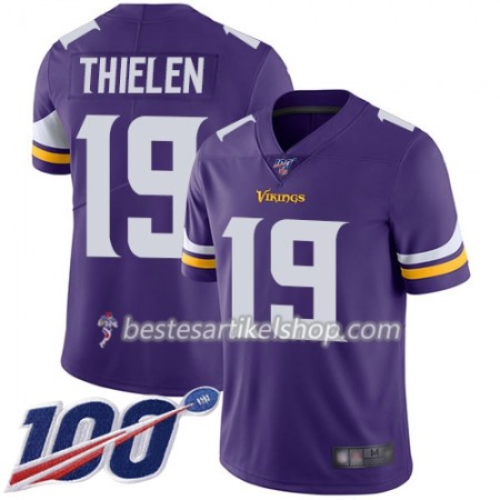 Herren Minnesota Vikings Trikot Adam Thielen 19 Nike Lila I 100th
